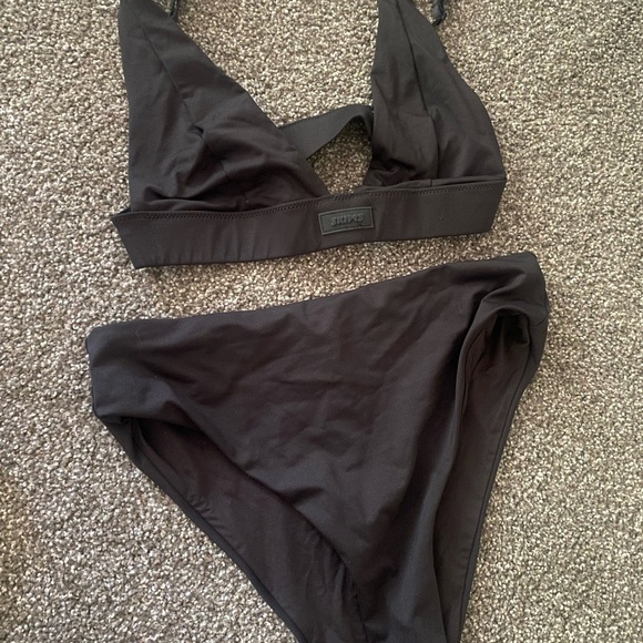 SKIMS Other - SKIMS Black Bikini Top - never worn, bottoms also for sale